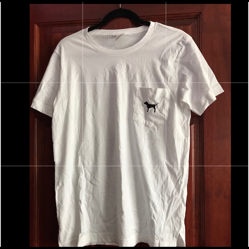 White pink nation tee!